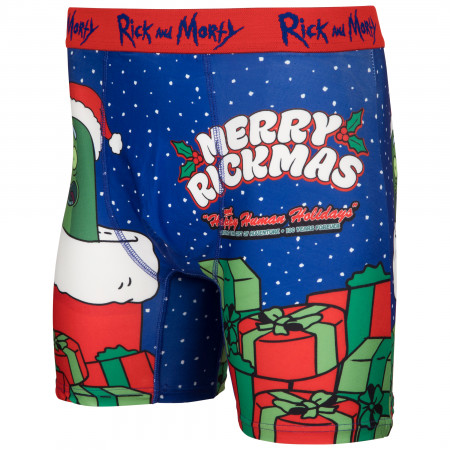 Rick And Morty Merry Pickle Rickmas Boxer Briefs